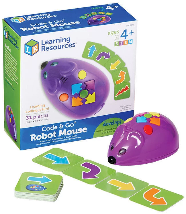 Hračka Learning Resources LER 2841 coding robot (mouse)