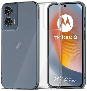 Husă TECH-PROTECT FLEXAIR pentru MOTOROLA EDGE 50 FUSION 5G transparentă (5906302309412)  