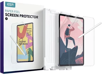 ESR PROTECTIVE FOIL PAPER FEEL 2-PACK AIR 10.9 4 / 5 / 2020-2022 / PRO 11 2 / 3 / 4 / 2020-2022 MATTE CLEAR (4894240183861)