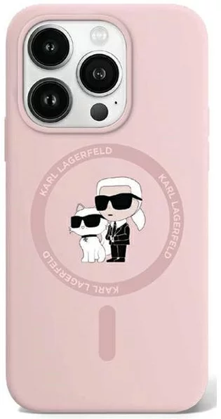 Karl Lagerfeld KLHMP15XSCMKCRHP iPhone 15 Pro Max pink