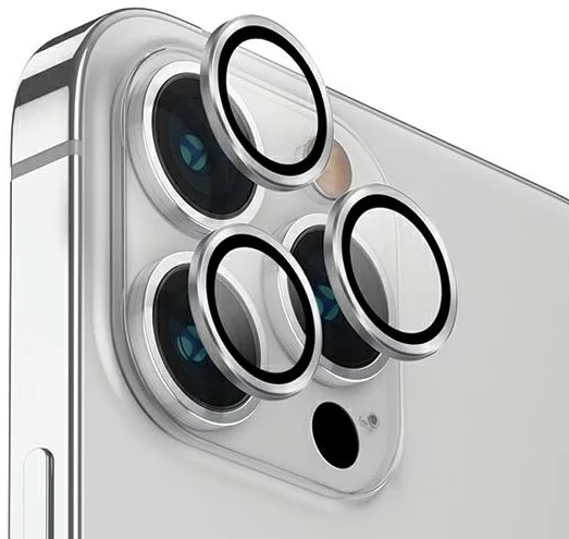 Ochranné sklo UNIQ Optix Aluminum Camera Lens Protector iPhone 14 Pro 6.1\