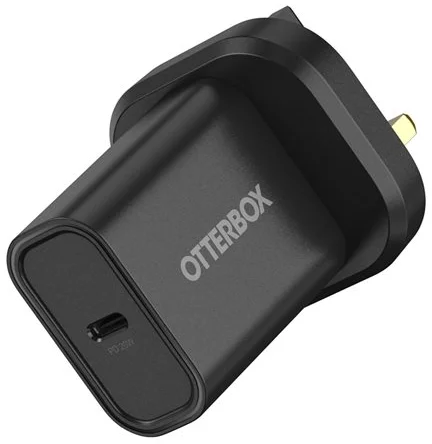 Nabíječka OTTERBOX STANDARD UK WALL CHARGER 20W/- 1X USB-C 20W USB-PD BLACK - PR (78-81364)