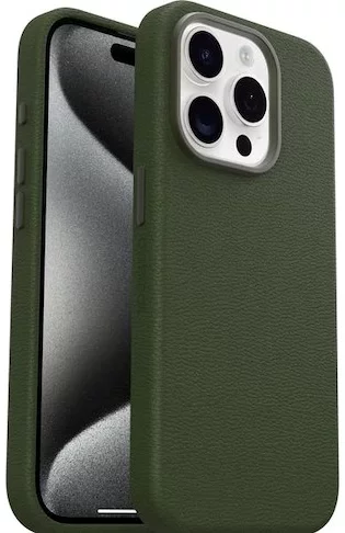 Kryt OTTERBOX SYMMETRY APPLE IPHONE 15PRO/CACTUS LEATHER GROOVE GREEN (77-95750)