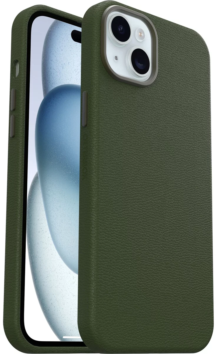 Kryt OTTERBOX SYMMETRY APPLE IPHONE 15+/14+/CACTUS LEATHER GROOVE GREEN (77-95738)