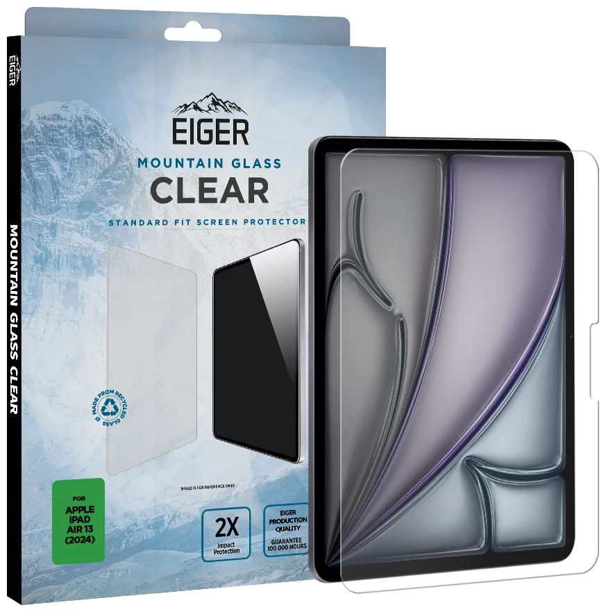 Ochranné sklo Eiger Mountain Glass CLEAR Tablet Screen Protector for iPad Air 13 (2024)