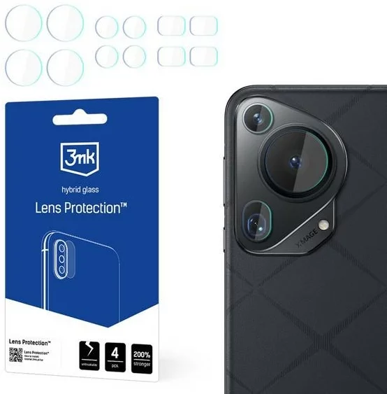 Ochranné sklo 3MK Lens Protect Huawei Pura 70 Ultra Camera lens protection 4 pcs