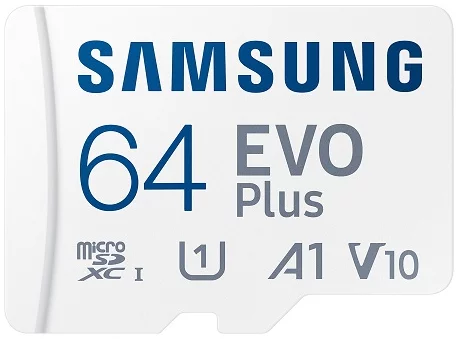 Paměťová karta Samsung micro SDXC 64GB EVO Plus + SD adapter