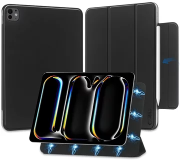 TECH-PROTECT SMARTCASE MAGNETIC IPAD PRO 13 7 / 2024 BLACK (5906302308552)
