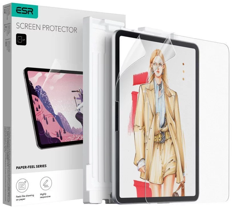 Ochranná fólia ESR PROTECTIVE FOIL PAPER FEL 2-PACK IPAD AIR 13 2024 MATTE CLEAR (4894240212004)