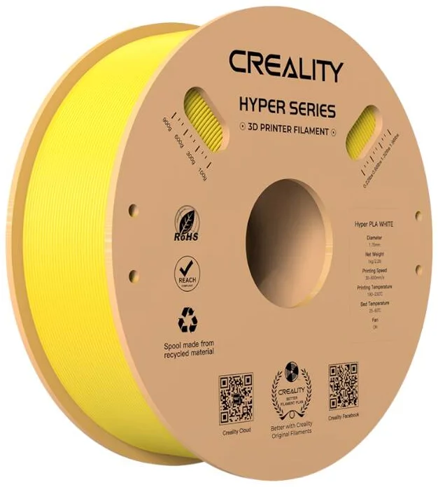 Filament Creality Hyper PLA Filament (Yellow)