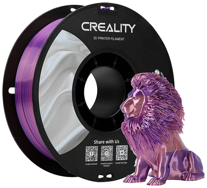 Filament Creality CR-Silk PLA Filament (Pink-purple)