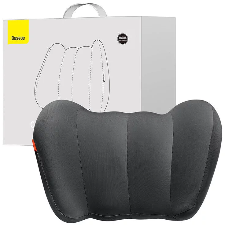 Vankúš Baseus ComfortRide Series Silk Lumbar Car Pillow (Black)