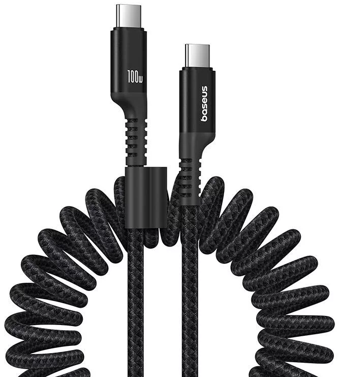 Kábel Baseus Fish-Eye 100W USB-C to USB-C cable, 1m (black)