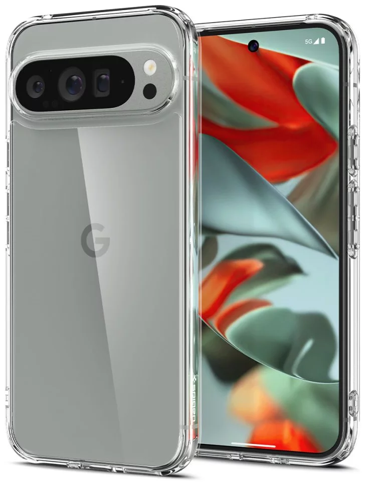 Kryt Spigen Ultra Hybrid, crystal clear - Google Pixel 9 Pro XL (ACS07721)