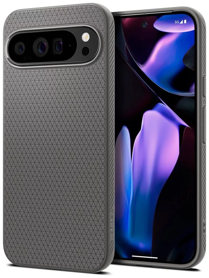 Kryt Spigen Liquid Air, marble gray - Google Pixel 9 Pro XL (ACS07718)