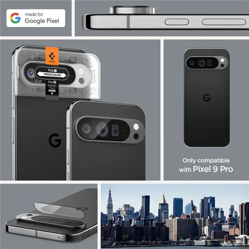 Per GOOGLE PIXEL 9 PRO COVER CUSTODIA TRASPARENTE - Foto 5