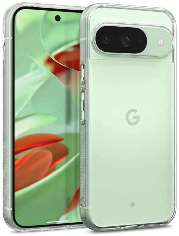 Kryt CASEOLOGY by Spigen Capella, crystal clear - Google Pixel 9 Pro/Pixel 9 (ACS07712)