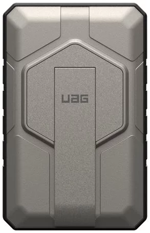 Nabíjačka UAG Rugged powerbank 10 000 mAh, black/titanium, BULK (9B4411114036)