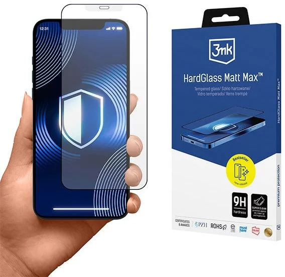 Ochranné sklo 3MK HardGlass Matt Max iPhone XS Max/ 11 Pro Max 6.5\