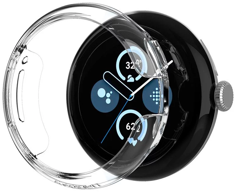 Spigen Thin Fit kryt průhledný pro Google Pixel Watch 3/2/1 (41mm