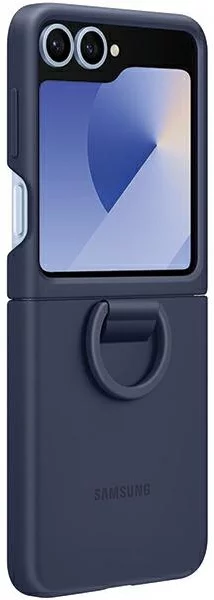 Kryt Samsung EF-PF741TNEGWW Z Flip6 F741 navy Silicone Case with Ring (EF-PF741TNEGWW)