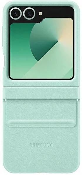 Kryt Samsung EF-VF741PMEGWW Z Flip6 F741 mint Flap ECO-Leather Case (EF-VF741PMEGWW)