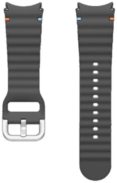 Řemínek Samsung ET-SNL30SBEGEU Sport Band for Watch7 / 6 / 5 / 4 20mm S/M dark gray (ET-SNL30SBEGEU)