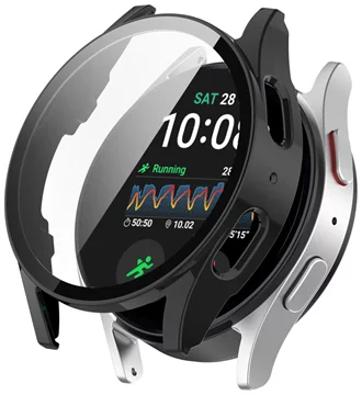 TECH-PROTECT DEFENSE360 schwarze Hülle für Samsung Galaxy Watch 7 (44 mm)  