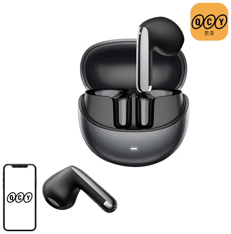 QCY Earphones TWS HT 10 pro, ANC (black)