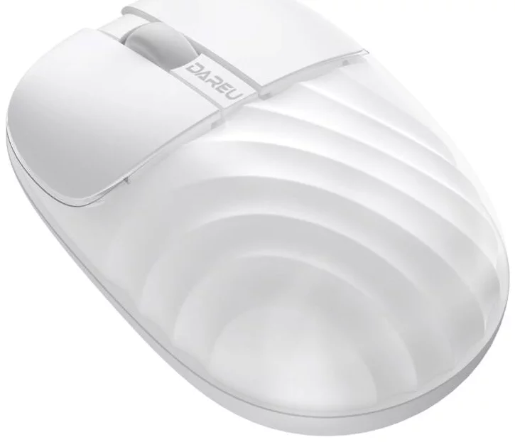 Myš Dareu LM135D Wireless Mouse White