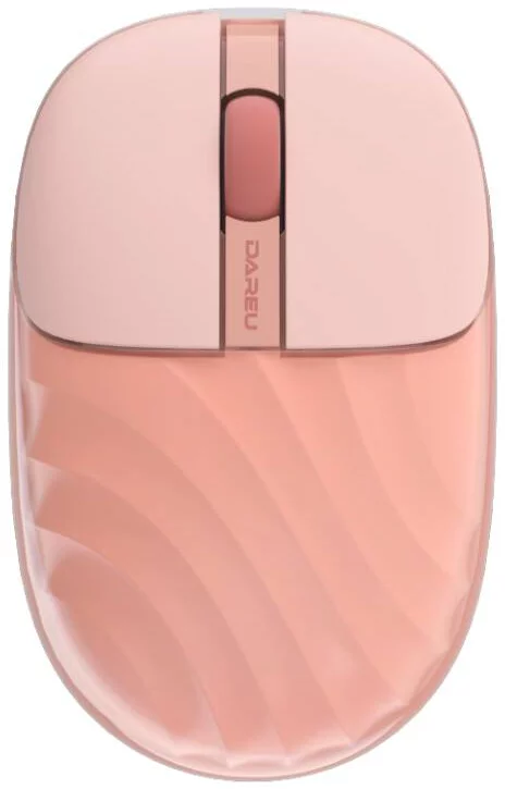 Myš Dareu LM135D Wireless Mouse Pink