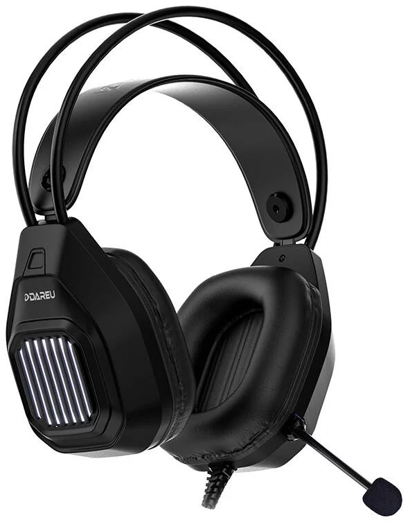 Sluchátka Dareu Gaming headphones EH406 Wired USB (Black)