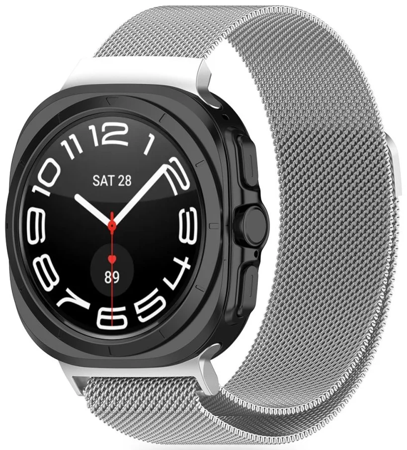 Řemínek TECH-PROTECT MILANESEBAND SAMSUNG GALAXY WATCH ULTRA (47 MM) SILVER (5906302312368)