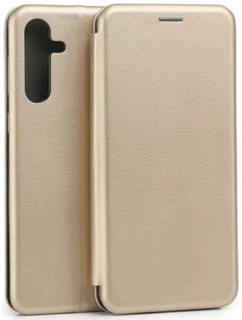 Beline Magnetische Buchhülle für Samsung M55 gold  