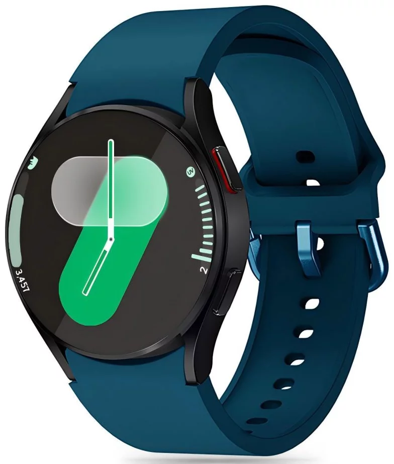 Řemínek TECH-PROTECT SILICONE SAMSUNG GALAXY WATCH 4 / 5 / 5 PRO / 6 / 7 / FE MONTEGO BLUE (5906302313549)