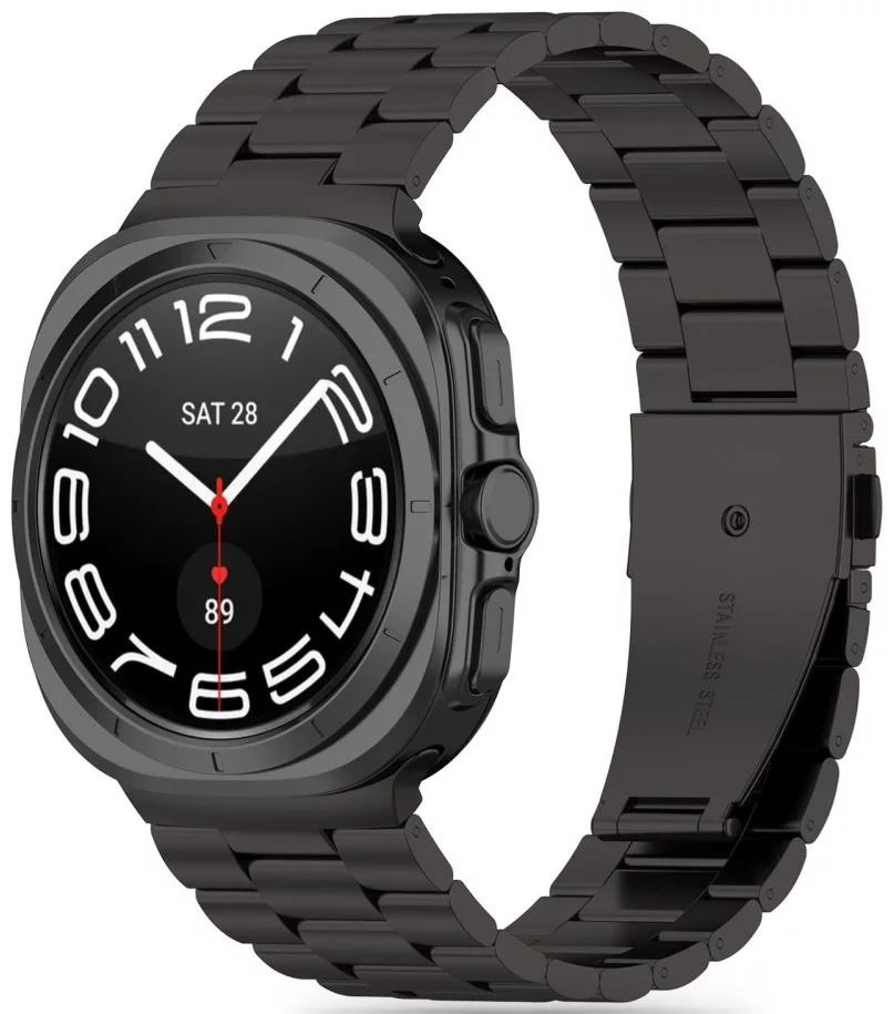 Řemínek TECH-PROTECT STAINLESS SAMSUNG GALAXY WATCH ULTRA (47 MM) BLACK (5906302312399)