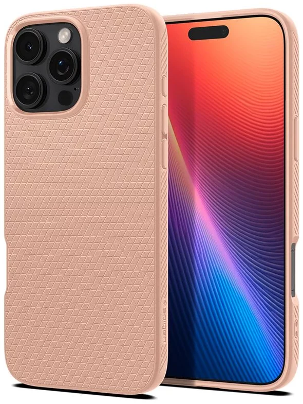 Spigen Liquid Air, rose titanium iPhone 16 Pro Max (ACS08687)
