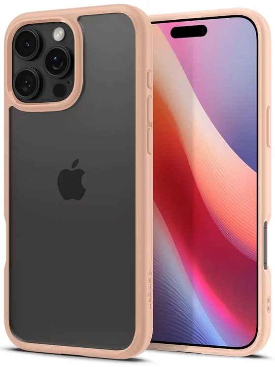 Spigen Ultra Hybrid, rose titanium iPhone 16 Pro (ACS08693)