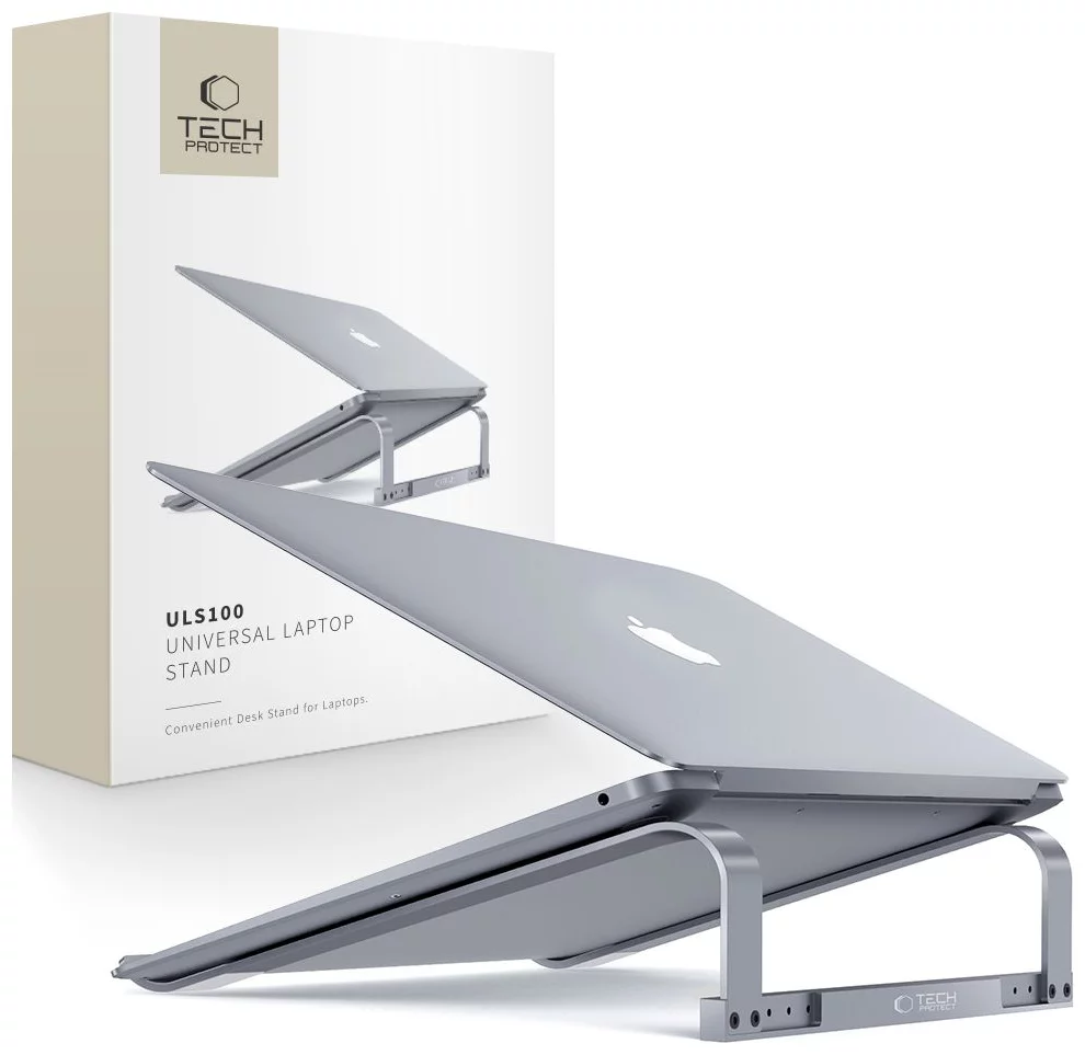 TECH-PROTECT ULS100 UNIVERSAL LAPTOP STAND GREY (5906302309849)