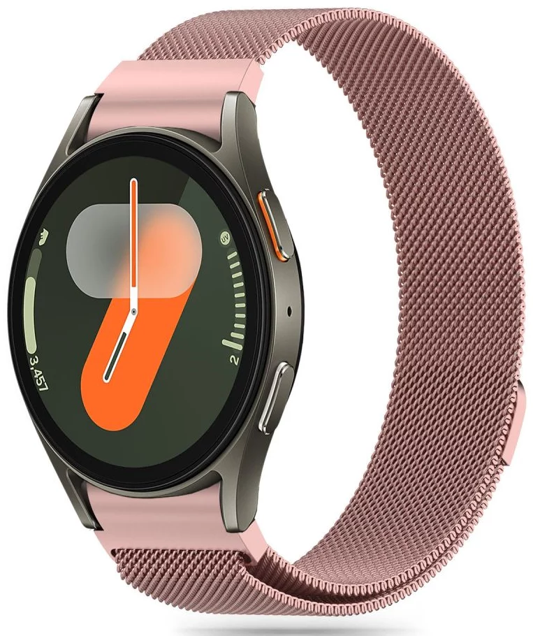 Remienok TECH-PROTECT MILANESEBAND SAMSUNG GALAXY WATCH 4 / 5 / 5 PRO / 6 / 7 / FE ROSE GOLD (5906302313792)