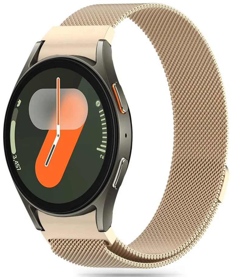 Remienok TECH-PROTECT MILANESEBAND SAMSUNG GALAXY WATCH 4 / 5 / 5 PRO / 6 / 7 / FE STARLIGHT (5906302313808)