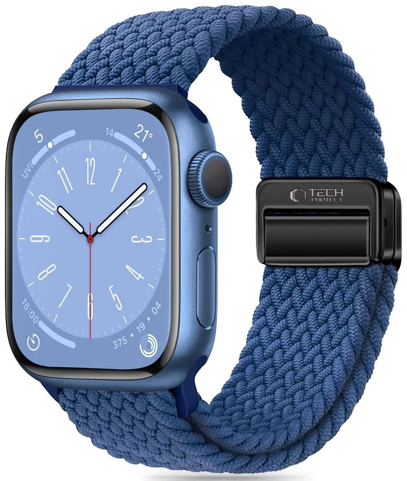 Remienok TECH-PROTECT NYLONMAG APPLE WATCH 4 / 5 / 6 / 7 / 8 / 9 / SE / ULTRA 1 / 2 (42 / 44 / 45 / 49 MM) MONTEGO BLUE (5906302312771)