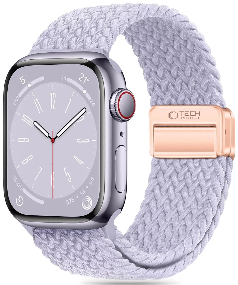 Remienok TECH-PROTECT NYLONMAG APPLE WATCH 4 / 5 / 6 / 7 / 8 / 9 / SE / ULTRA 1 / 2 (42 / 44 / 45 / 49 MM) PERIWINKLE (5906302312825)