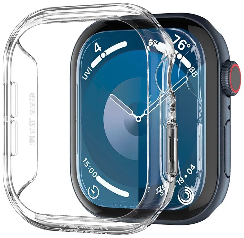 Spigen Thin Fit, crystal clear Apple Watch 2024 42mm (ACS08589)