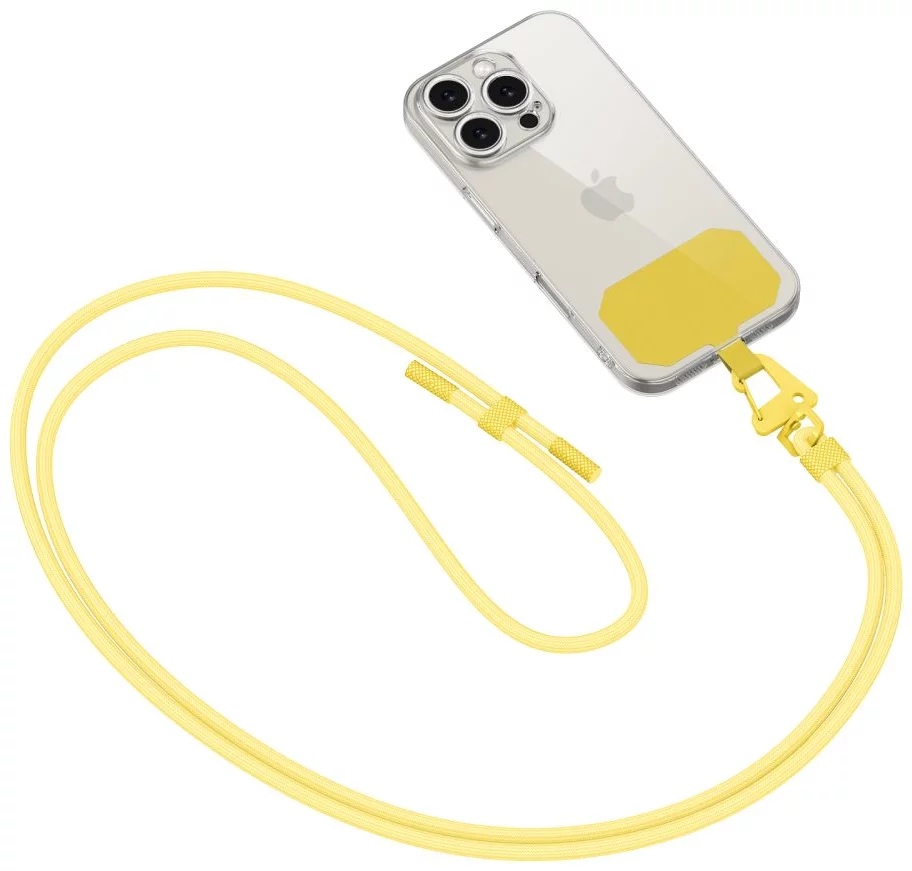 Klúčenka TECH-PROTECT C5S ROPE CROSSBODY STRAP LEMON (5906302312924)