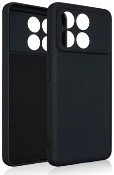 Beline Silikonski ovitek za Xiaomi Poco F6 Pro Črn  