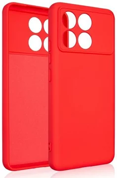Beline Silicone Case Xiaomi Poco F6 Pro red