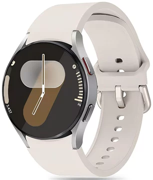 TECH-PROTECT SILICONE Armband für SAMSUNG GALAXY WATCH 4 / 5 / 5 PRO / 6 / 7 / FE Starlight (5906302313815)  