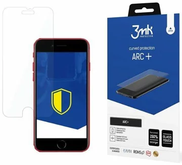 3MK ARC+ folie de protecție fullscreen iPhone SE 2020/2022  