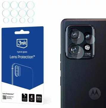 3MK защитно стъкло за обектив Motorola Edge 50 Pro 4 бр  